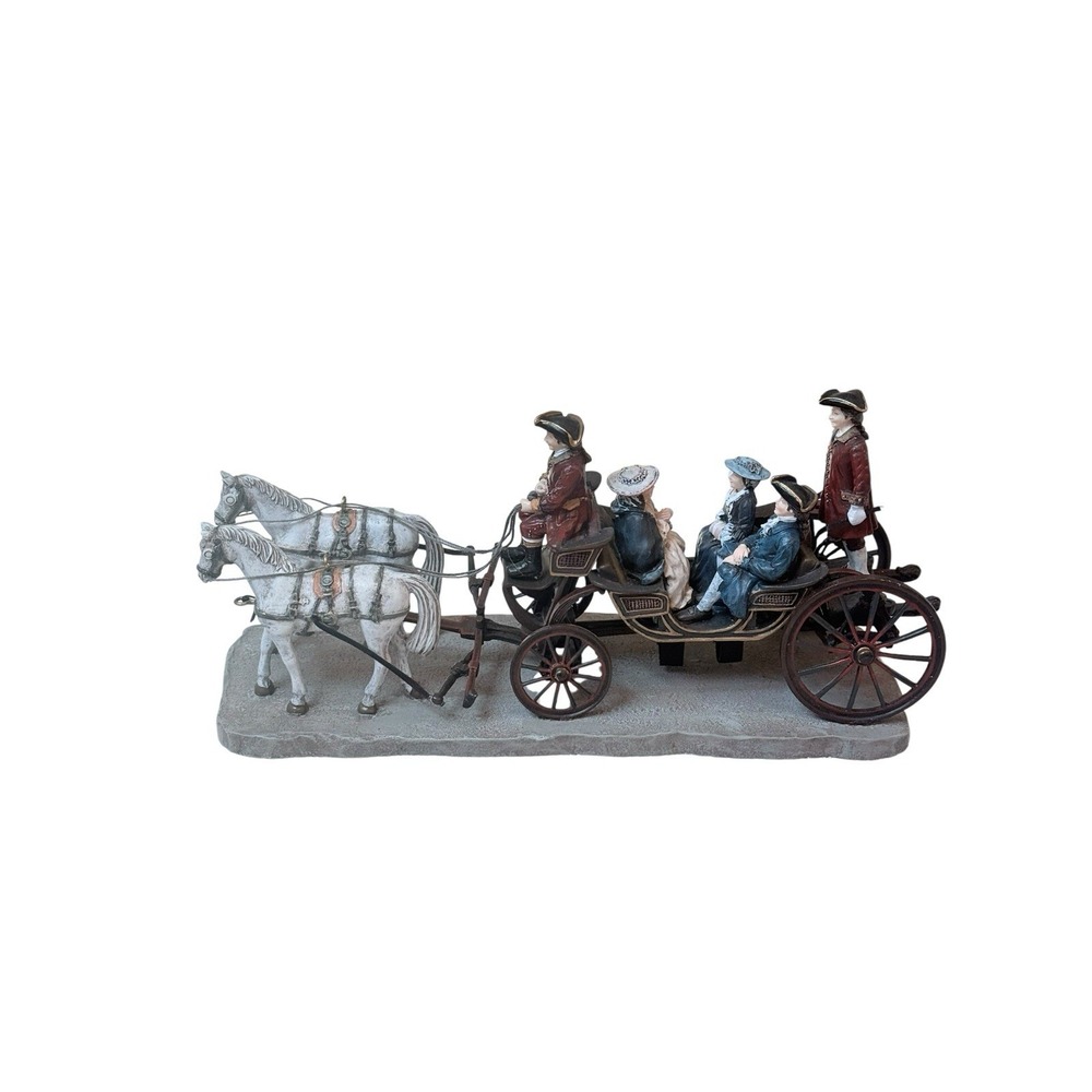 Lang & Wise Colonial Williamsburg collectibles Mulberry sociable carriage No Box